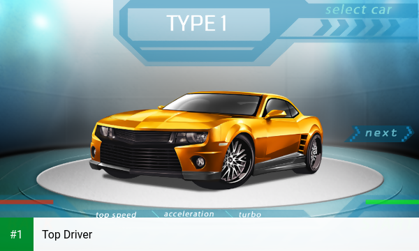 Top Driver app screenshot 1