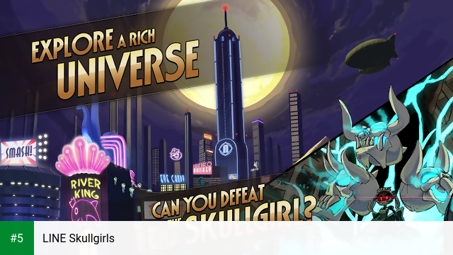LINE Skullgirls app screenshot 5
