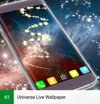 Universe Live Wallpaper app screenshot 3