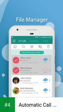 Automatic Call Recorder Pro 2017 apk screenshot 4