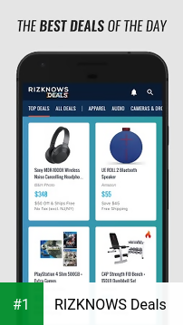 RIZKNOWS Deals app screenshot 1