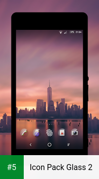 Icon Pack Glass 2 app screenshot 5