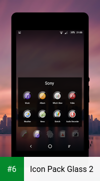 Icon Pack Glass 2 apk screenshot 6