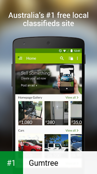 Gumtree app screenshot 1