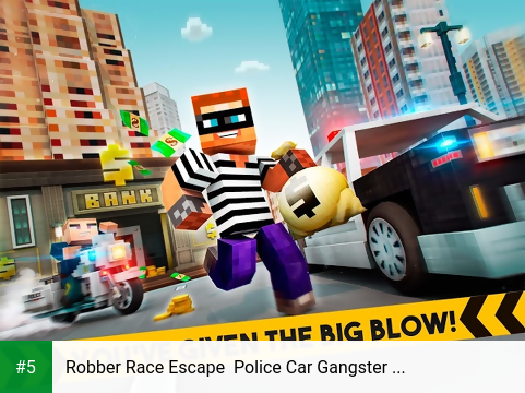 Robber Race Escape  Police Car Gangster Chase app screenshot 5