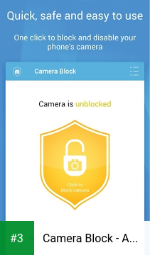 Camera Block - Anti spy-malware app screenshot 3