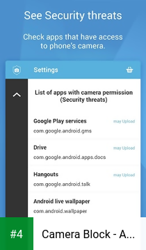Camera Block - Anti spy-malware apk screenshot 4