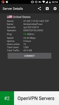 OpenVPN Servers apk screenshot 2
