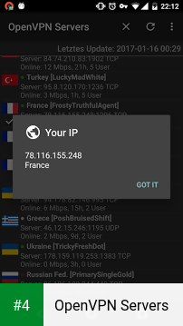 OpenVPN Servers apk screenshot 4