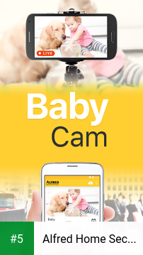 Alfred Home Security Camera app screenshot 5