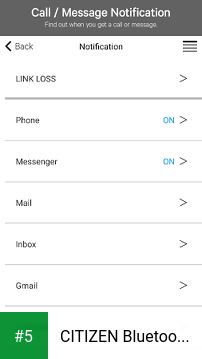 CITIZEN Bluetooth Watch app screenshot 5