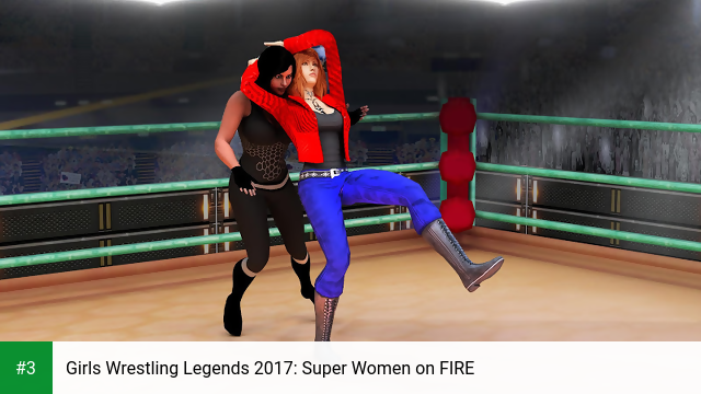 Girls Wrestling Legends 2017: Super Women on FIRE app screenshot 3