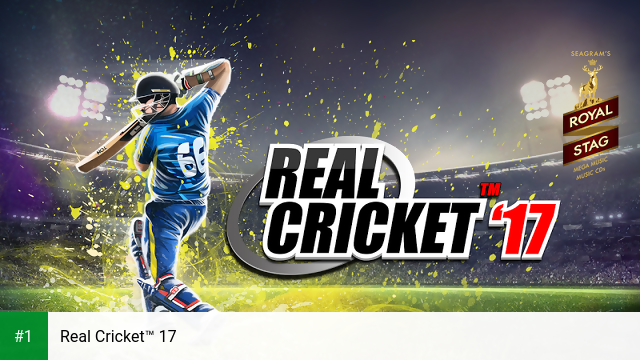 Real Cricket™ 17 app screenshot 1