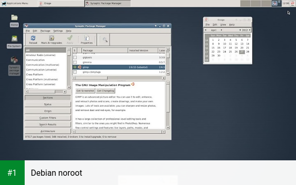 Debian noroot app screenshot 1