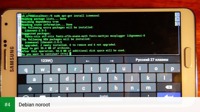 Debian noroot apk screenshot 4