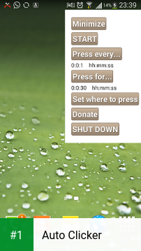 Auto Clicker app screenshot 1