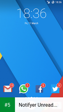 Notifyer Unread Count app screenshot 5
