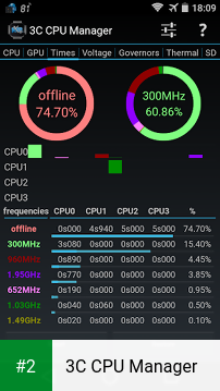 3C CPU Manager apk screenshot 2
