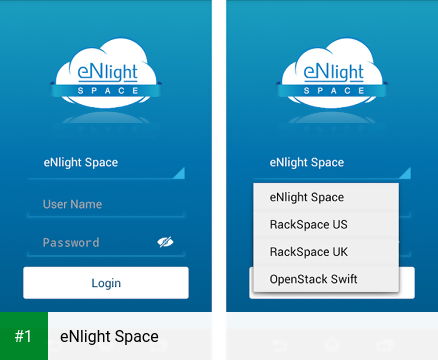 eNlight Space app screenshot 1
