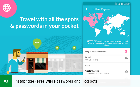 Instabridge - Free WiFi Passwords and Hotspots app screenshot 3