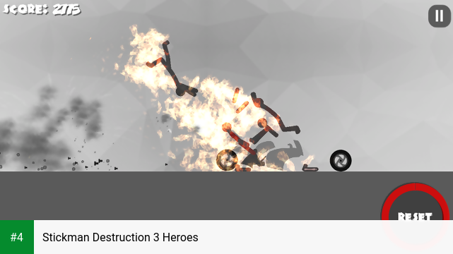 Stickman Destruction 3 Heroes apk screenshot 4