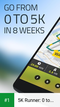 5K Runner: 0 to 5K in 8 Weeks app screenshot 1