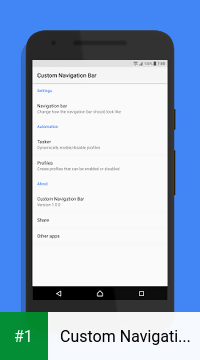 Custom Navigation Bar app screenshot 1