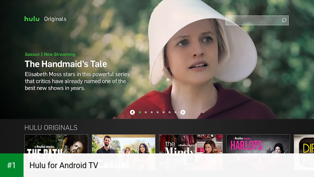 Hulu for Android TV app screenshot 1