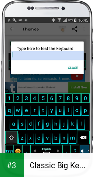Classic Big Keyboard app screenshot 3