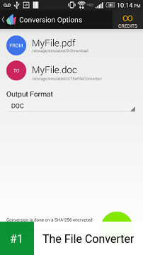 The File Converter app screenshot 1