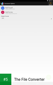 The File Converter app screenshot 5