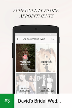David's Bridal Wedding Dresses app screenshot 3