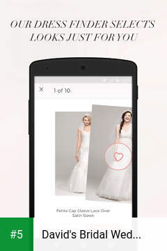 David's Bridal Wedding Dresses app screenshot 5