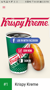 Krispy Kreme app screenshot 1