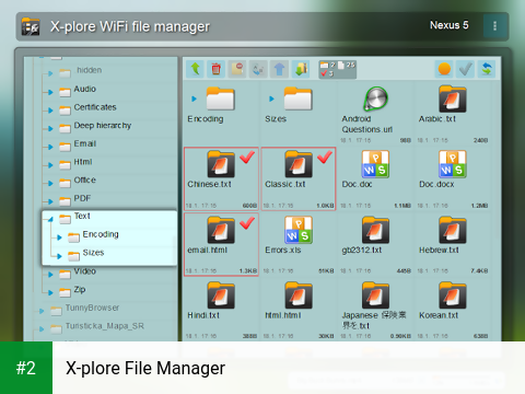X-plore File Manager apk screenshot 2