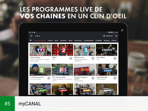 myCANAL app screenshot 5
