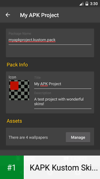 KAPK Kustom Skin Pack Maker app screenshot 1