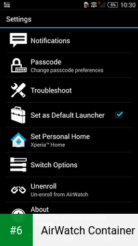 AirWatch Container apk screenshot 6