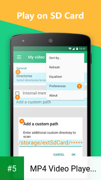 MP4 Video Player for Android app screenshot 5