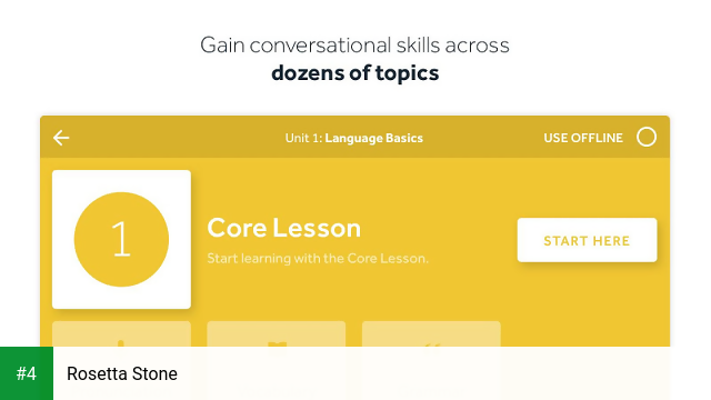 Rosetta Stone apk screenshot 4