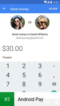 Android Pay app screenshot 3