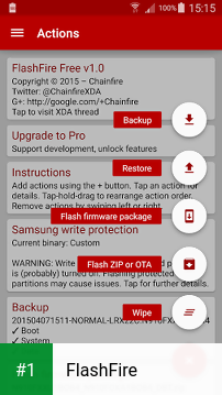 FlashFire app screenshot 1
