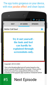 Next Episode app screenshot 5