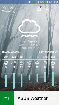ASUS Weather app screenshot 1