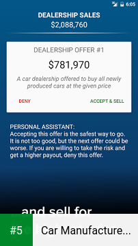 Car Manufacturer Tycoon app screenshot 5