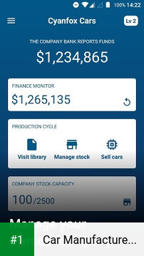 Car Manufacturer Tycoon app screenshot 1