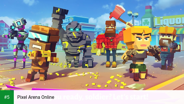 Pixel Arena Online app screenshot 5
