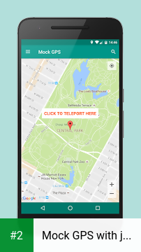 Mock GPS with joystick apk screenshot 2