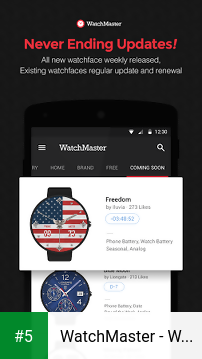 WatchMaster - Watch Face app screenshot 5