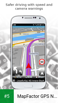 MapFactor GPS Navigation Maps app screenshot 5